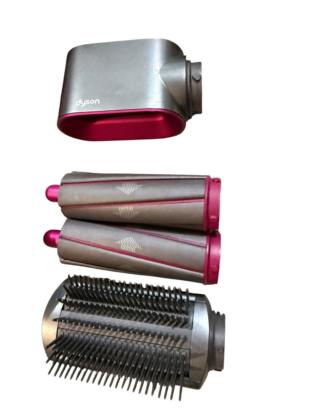 Dyson Airwrap Styling Set in Pink and Silver with Orange Case - Picture 13 of 14
